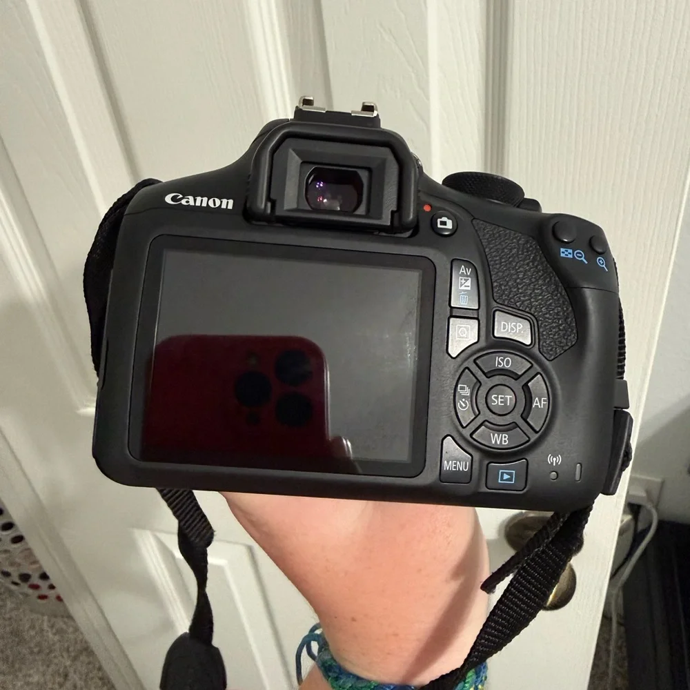 Canon EOS Rebel T6 Black Digital Camera